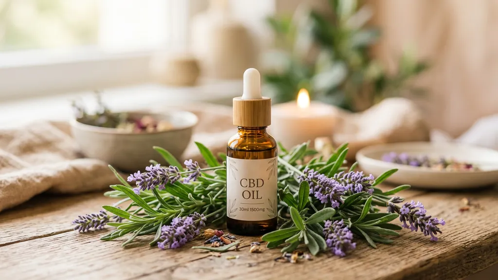 CBD et anxiété : huile CBD et lavande pour réduire le stress naturellement