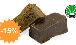 Charas - haschich CBD JustBob avec code promo