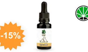 JB Oil Pets - huile CBD JustBob avec code promo