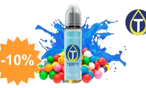 E-liquide Bubblegum - e-liquide CBD Terpy avec code promo