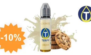 E-liquide Cookies - e-liquide CBD Terpy avec code promo