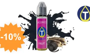 E-liquide Licorice - e-liquide CBD Terpy avec code promo