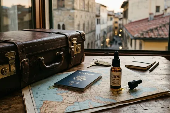 Voyager avec du CBD en Europe : règles et précautions