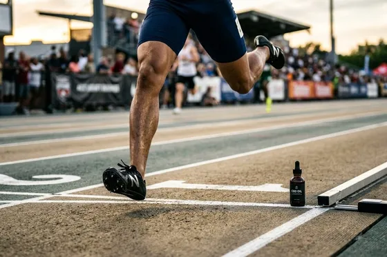 CBD et performance sportive : athlete et cannabidiol