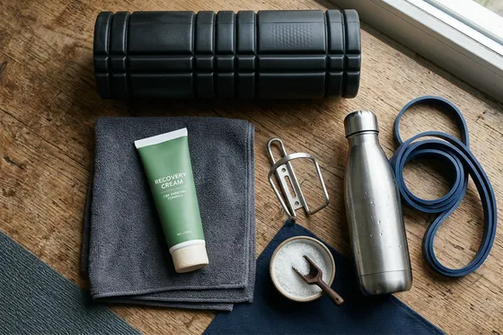 CBD et recuperation musculaire : sportif utilisant le cannabidiol apres l'entrainement