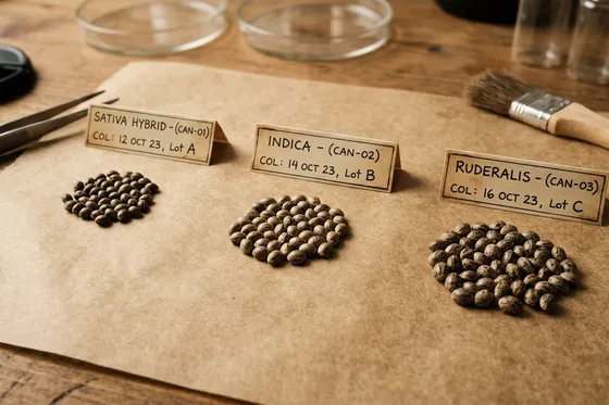Types de graines cannabis : féminisées, autofloraison et régulières comparées