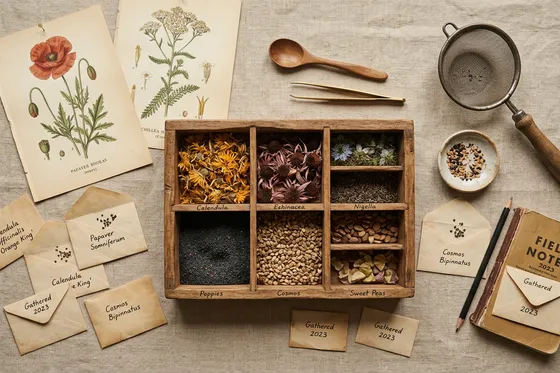 SensorySeeds cannabis seed collection: collector's workspace
