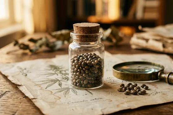 SensorySeeds seed quality: magnifying glass examination, detail and authenticity