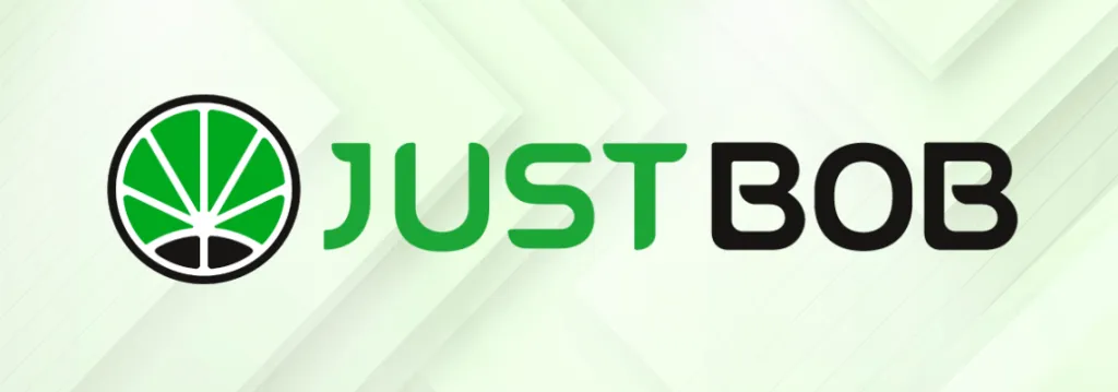 Logo officiel JustBob France, Partenaire de confiance PromoCBD