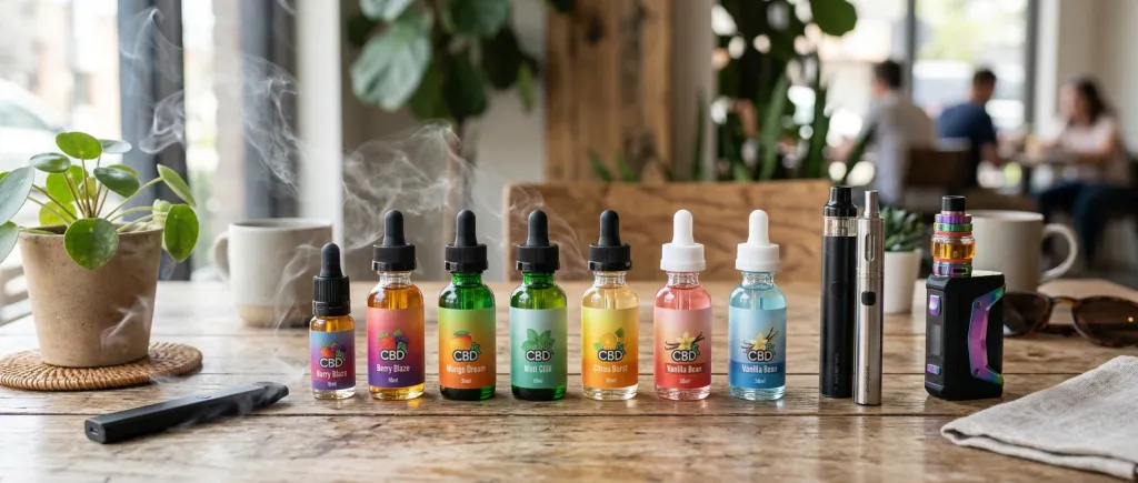 CBD e-liquids: discount code for CBD vape liquids 2026